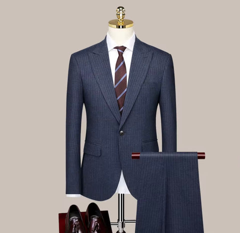 FITIX NAPOLEAN WOOL SUIT- PATTERN | 2 pcs set