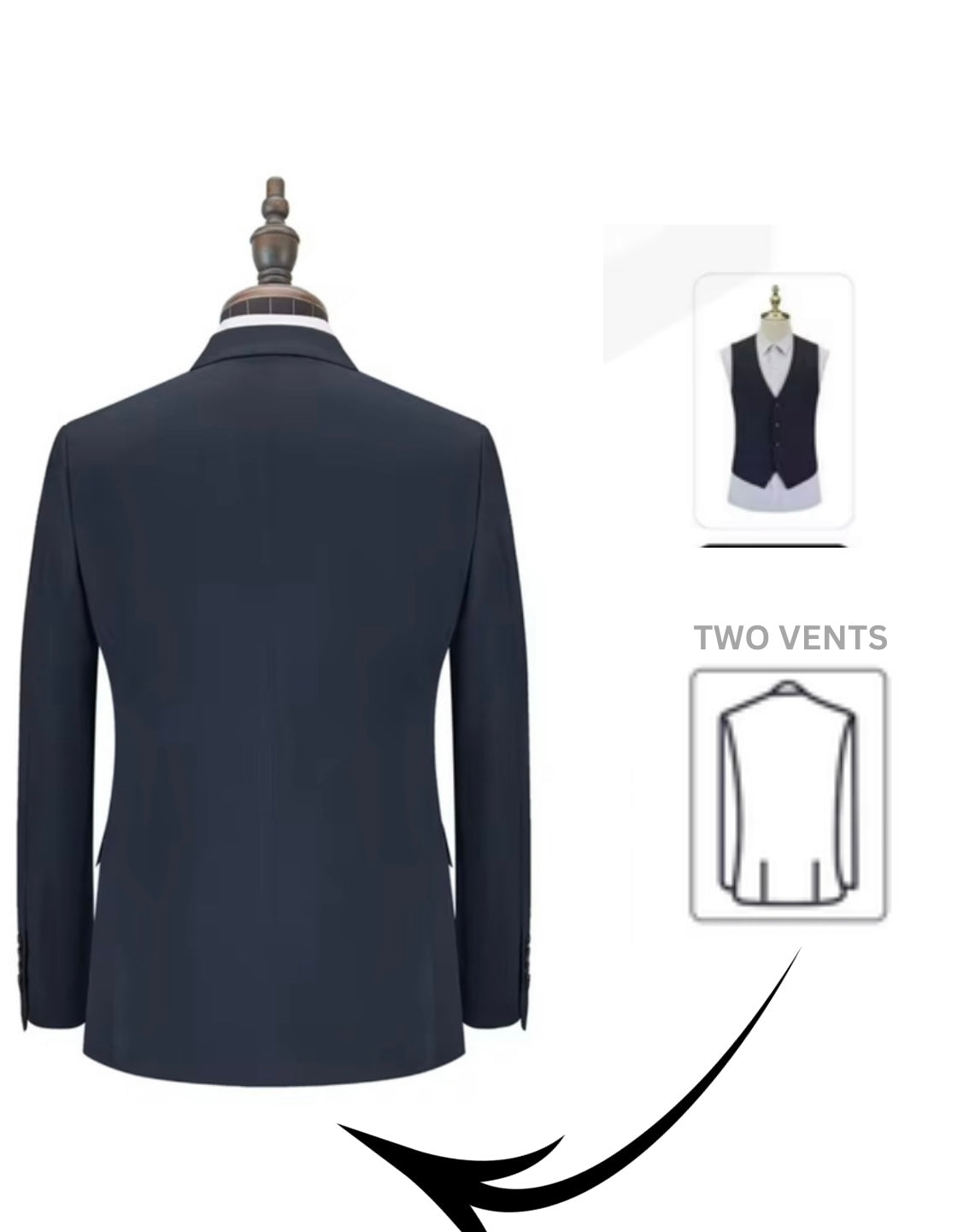 FITIX LUXURY SLIM SET- 3 PC | Black