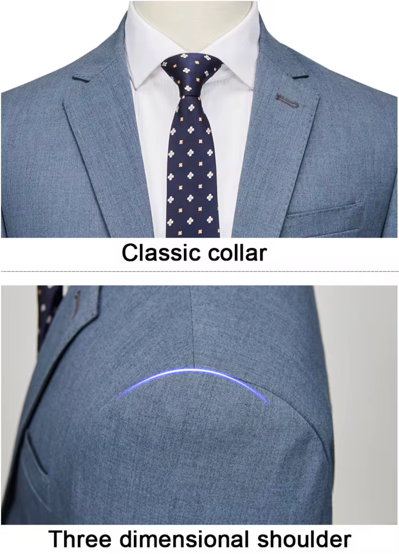 FITIX SLIM FIT SUITS - 2PC