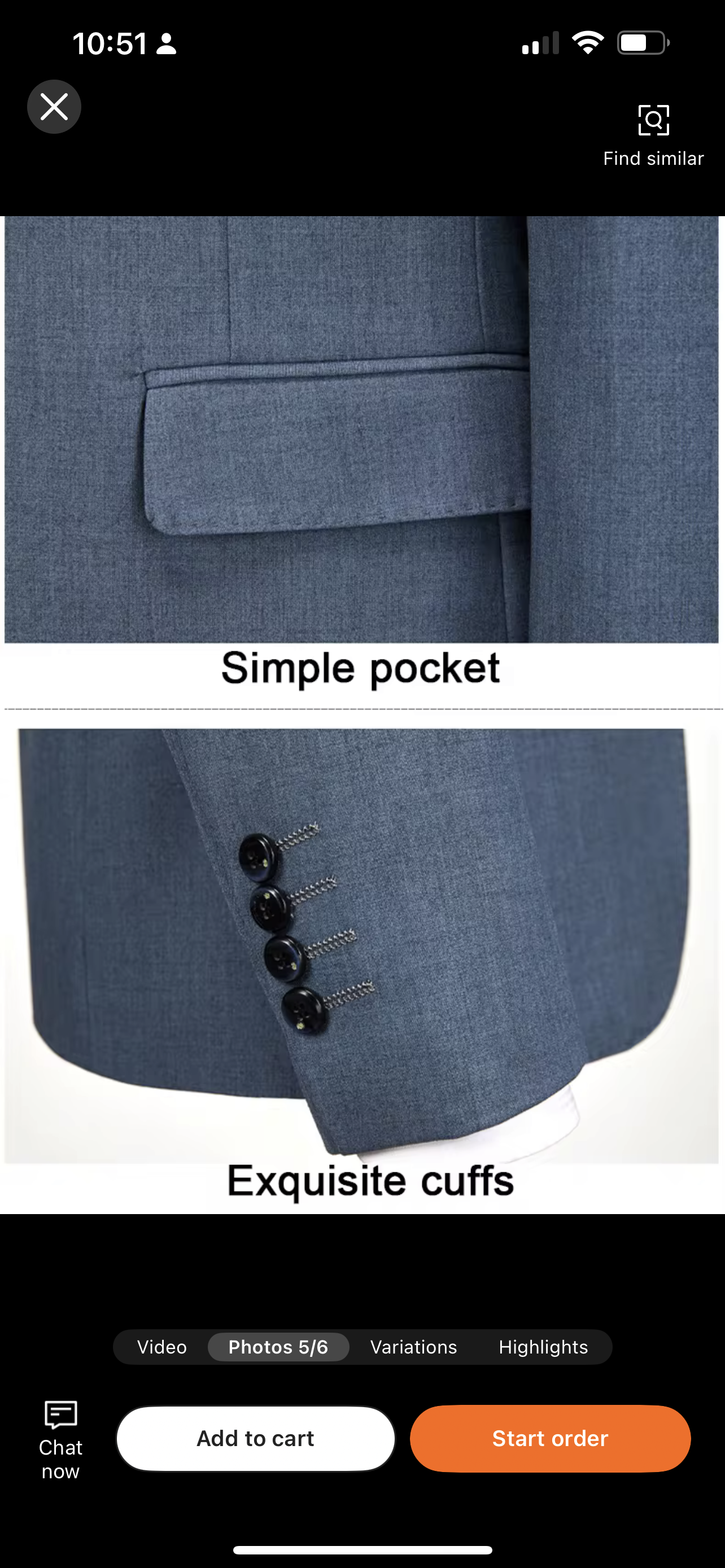 FITIX SLIM FIT SUITS - 2PC