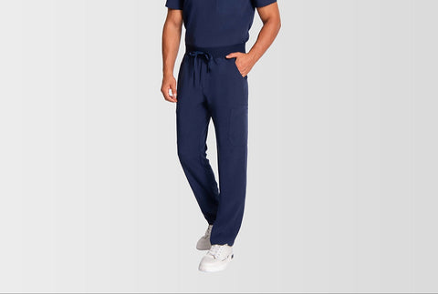 FITIX MEN'S SCRUB PANTS - NAVY