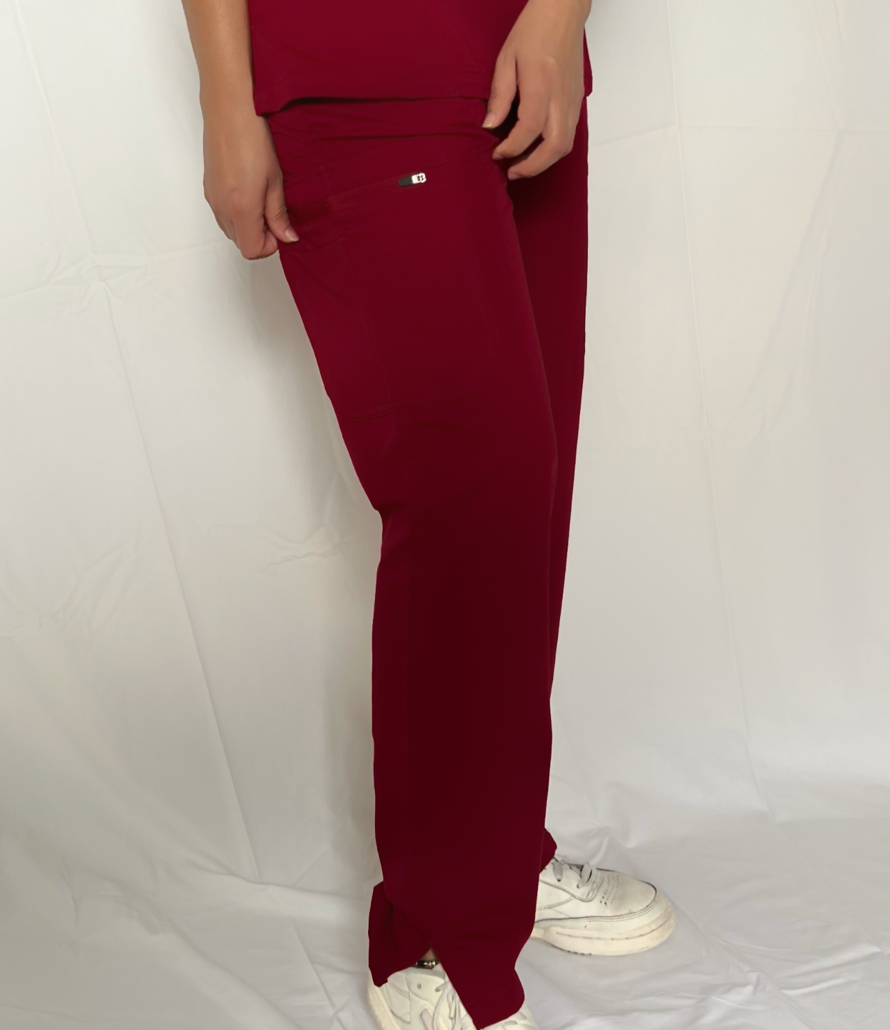 FITIX Essential Scrub Pant – Maroon Red