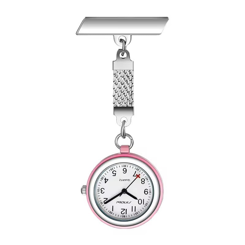 Fitix pink nursing watches in Australia, classic tone look