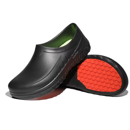 Antislip, doubled layer sole work clogs by fitix uniforms.