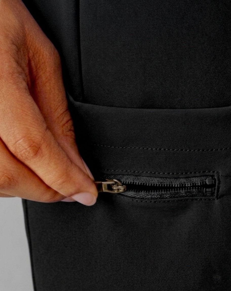 Men's Essential black scrub pants