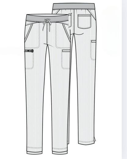 Fitix women's cargo scrub pants, designed in Australia