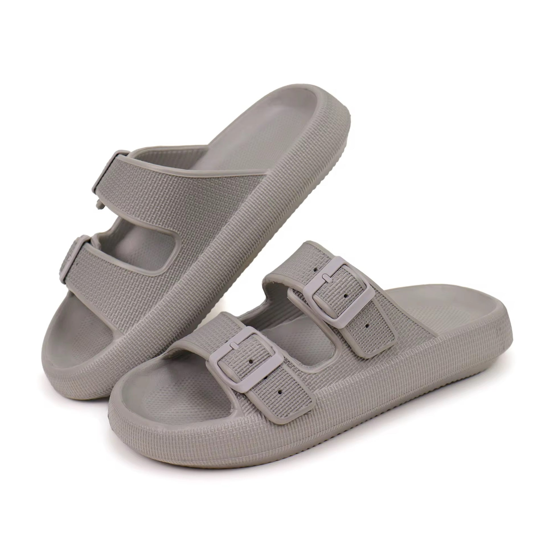 Grey nurses sandals foamy, lightweight and comfortable.