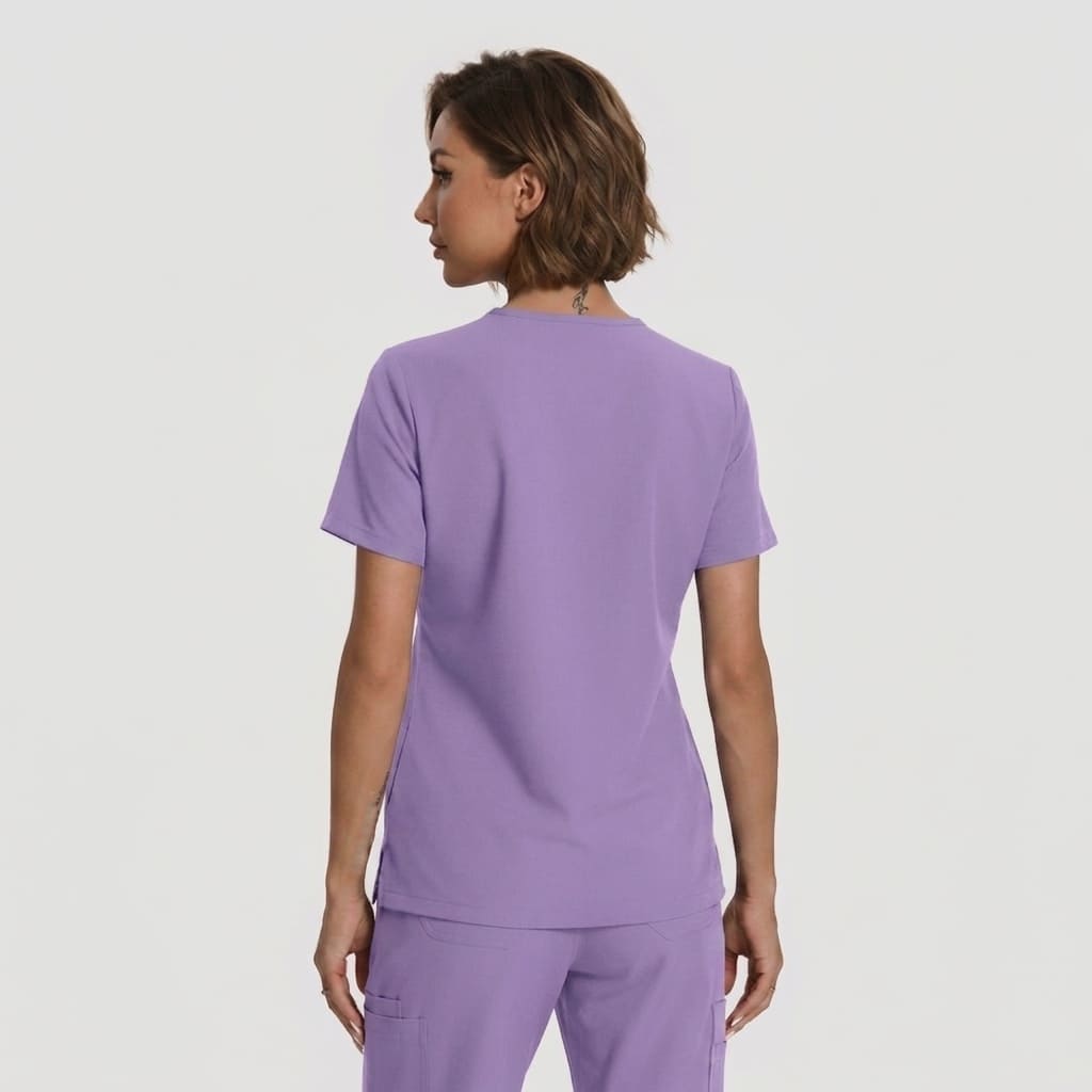 Lavender Scrub Tops