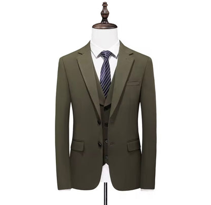 FITIX VINTAGE TWEED- OLIVE GREEN | 3PC