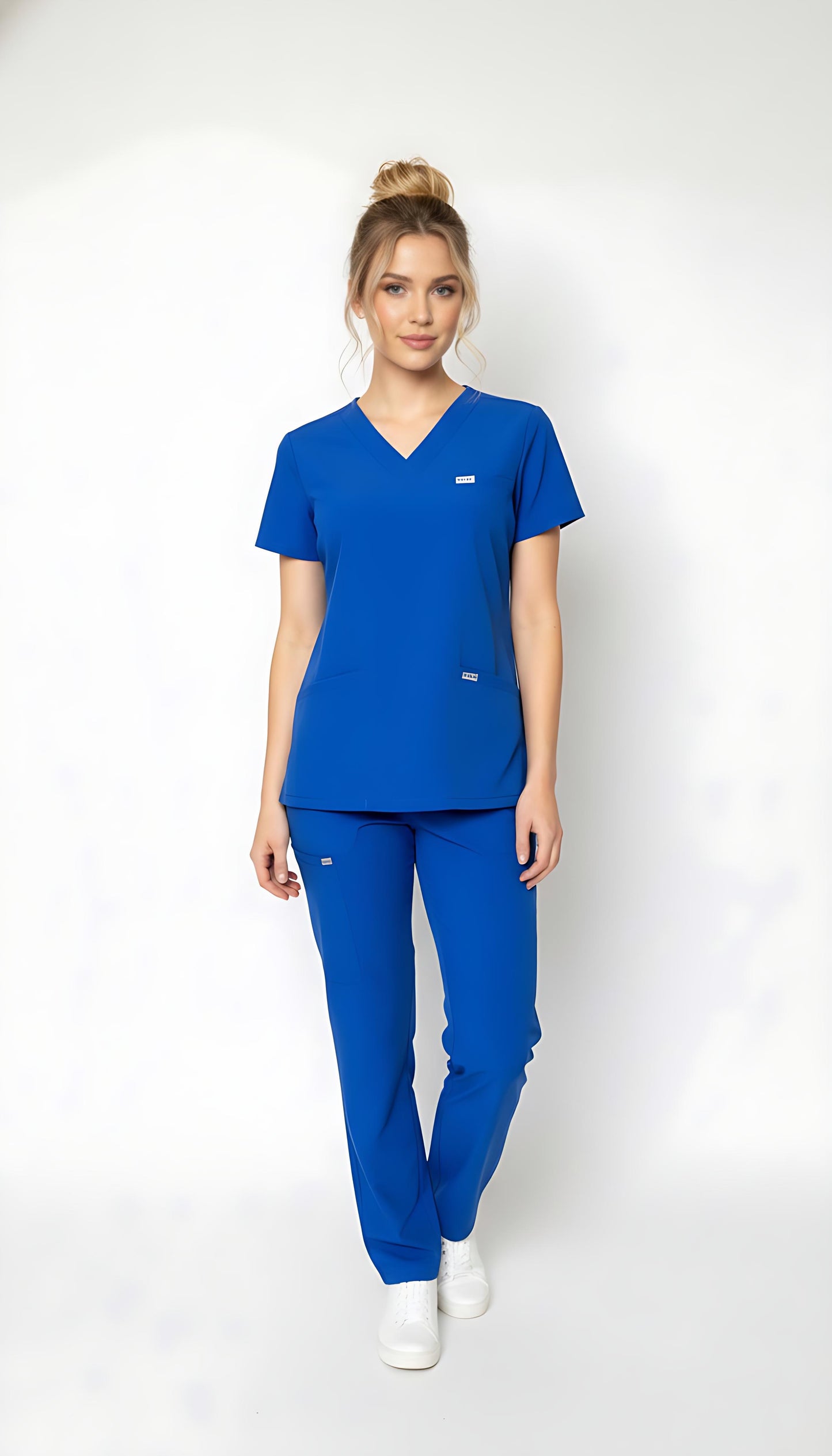 Nurse favourite royal blue scrub pants Australia by fitix uniforms