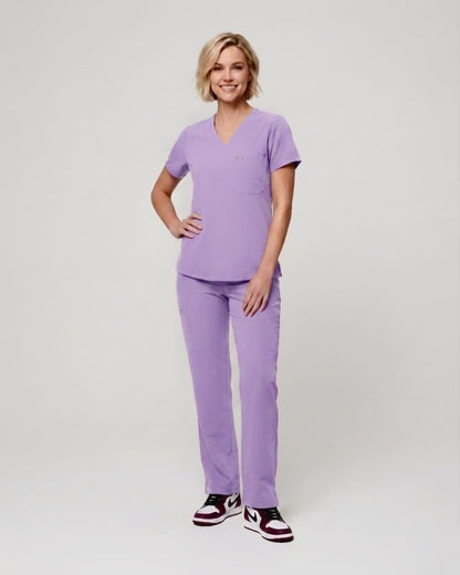 Lavender Scrub Tops